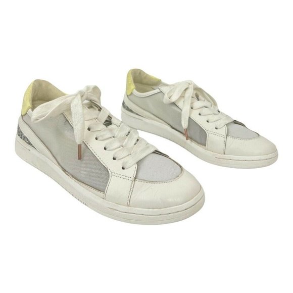 Dolce Vita Shoes - Dolce Vita Women's Size 8 Nino White Multi-Color Mesh Glitter Sneaker